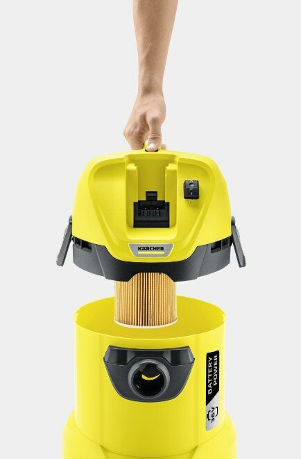 в продажу Пилосос Karcher WD 3 Battery Set + органайзер (9.611-318.0) - фото 3