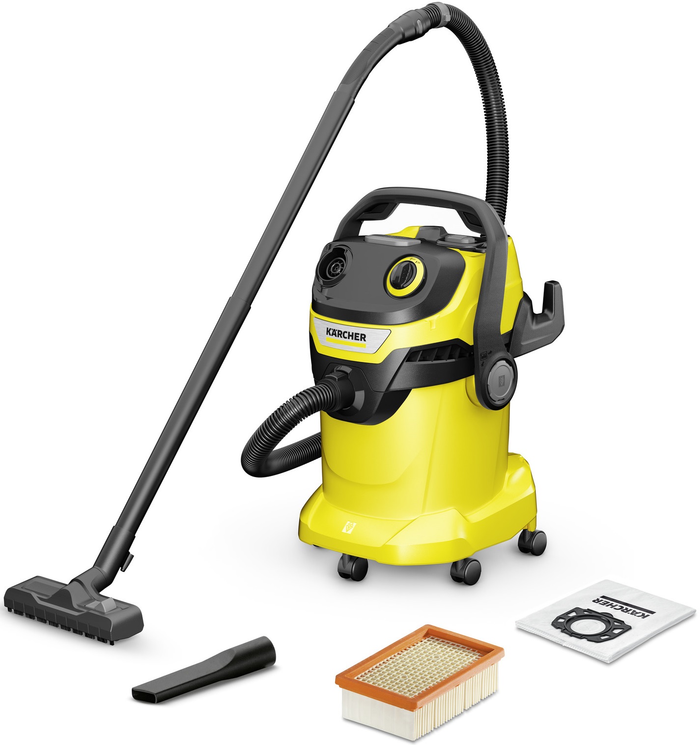 Karcher WD 5 V-25/5/22 , 1100 ВТ, 25л, 5м, 8.449 кг (1.628-300.0)