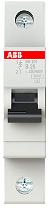 Ціна автоматичний вимикач ABB SH201-B25 (2CDS211001R0255) в Чернівцях