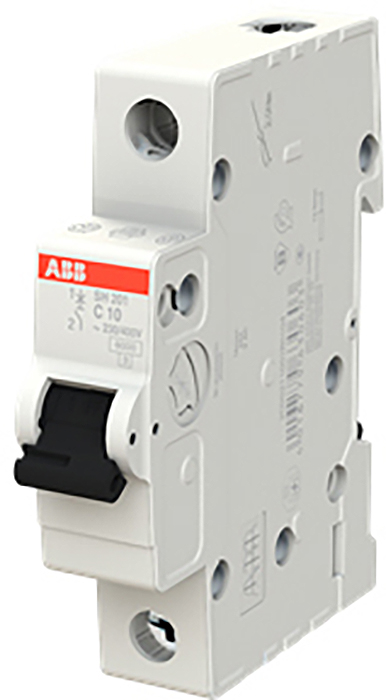 Автоматичний вимикач ABB SH201-C10 (2CDS211001R0104) ціна 211.38 грн - фотографія 2