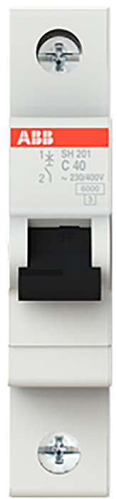 Автоматический выключатель ABB SH201-C40 (2CDS211001R0404) в интернет-магазине, главное фото
