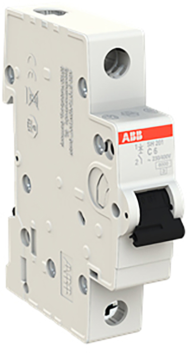 в продажу Автоматичний вимикач ABB SH201-C6 (2CDS211001R0064) - фото 3