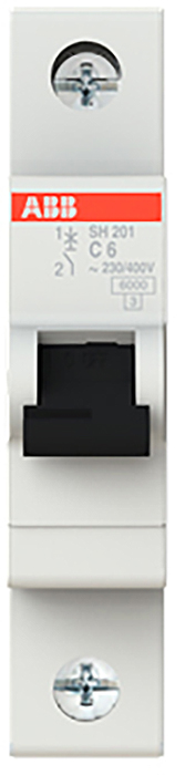 Автоматический выключатель ABB SH201-C6 (2CDS211001R0064) в интернет-магазине, главное фото