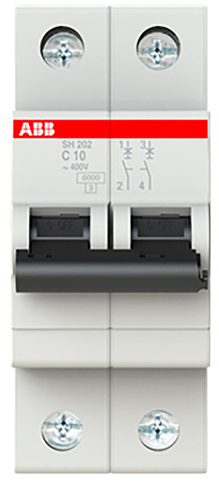 Автоматичний вимикач ABB SH202-C10 (2CDS212001R0104)