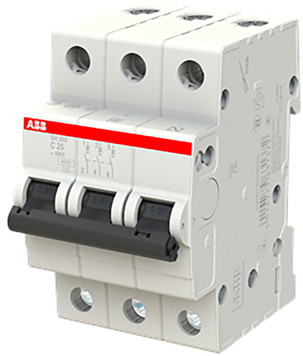 Автоматичний вимикач ABB SH203-C25 (2CDS213001R0254) ціна 753.51 грн - фотографія 2