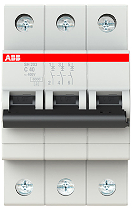 Автоматический выключатель ABB SH203-C40 (2CDS213001R0404) в интернет-магазине, главное фото