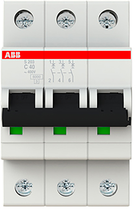 Автоматичний вимикач ABB S203-C40 (2CDS253001R0404) в інтернет-магазині, головне фото