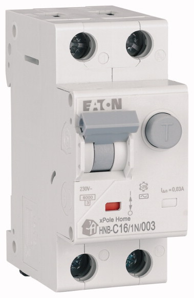 Диференціальний вимикач Eaton HNB-C16/1N/003 (195127) ціна 1617.79 грн - фотографія 2