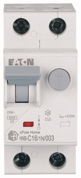 Диференціальний вимикач Eaton HNB-C16/1N/003 (195127)