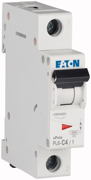 в продажу Автоматичний вимикач Eaton PL6-C4/1 (286529) - фото 3