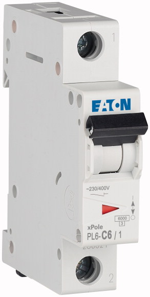 в продажу Автоматичний вимикач Eaton PL6-C6/1 (286530) - фото 3