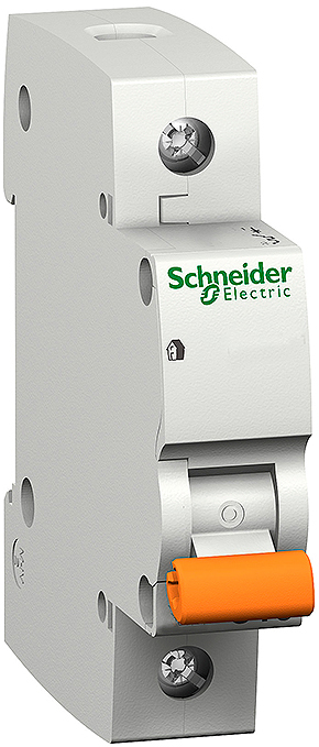 Автоматичний вимикач Schneider Electric ВА63 1П, 10A, C (11202) в інтернет-магазині, головне фото