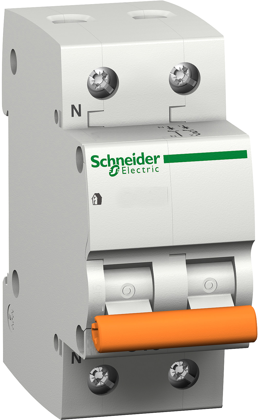 Автоматичний вимикач Schneider Electric ВА63 1П+Н, 10A, C (11212)