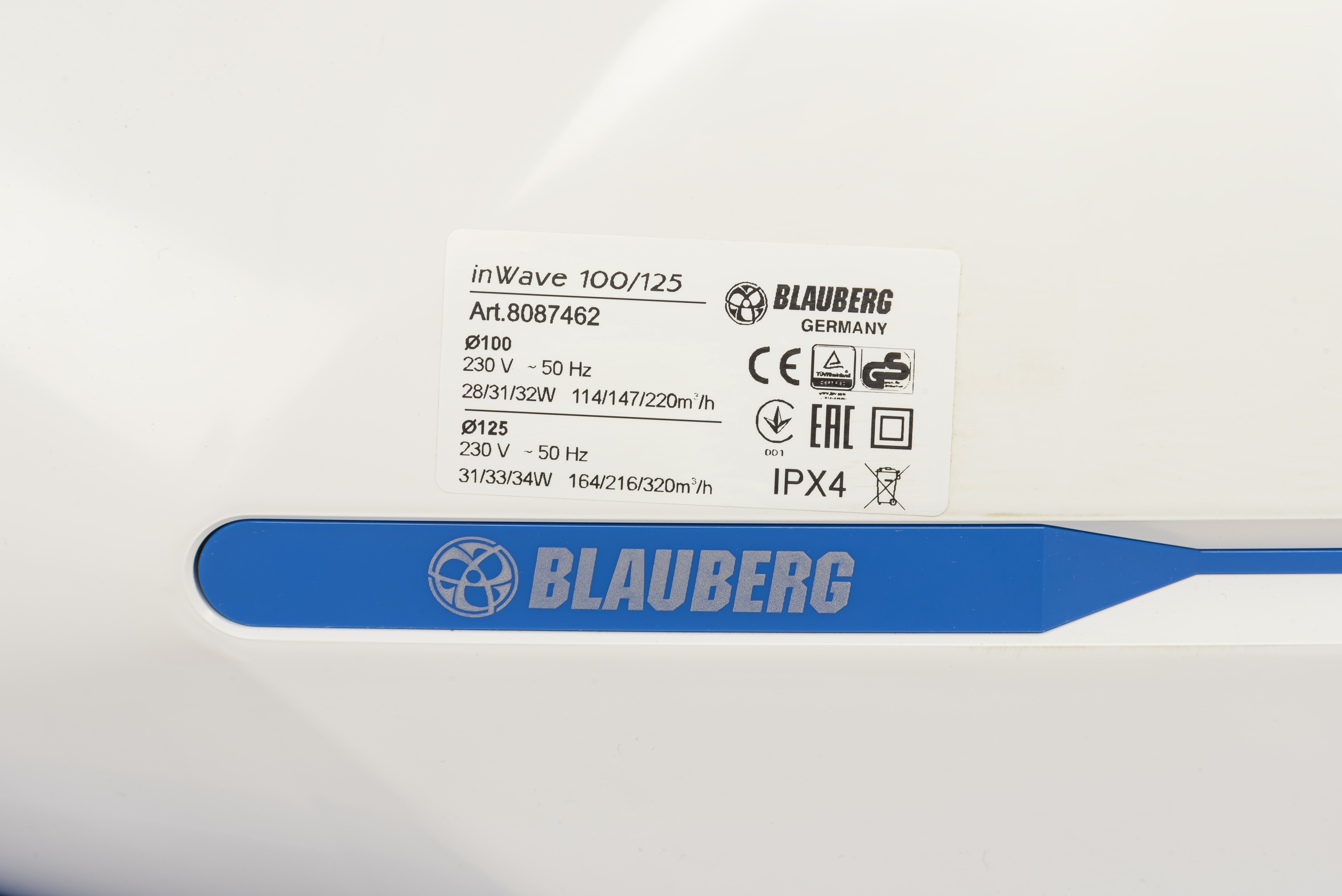 Канальный вентилятор Blauberg inWave 100/125 инструкция - изображение 6