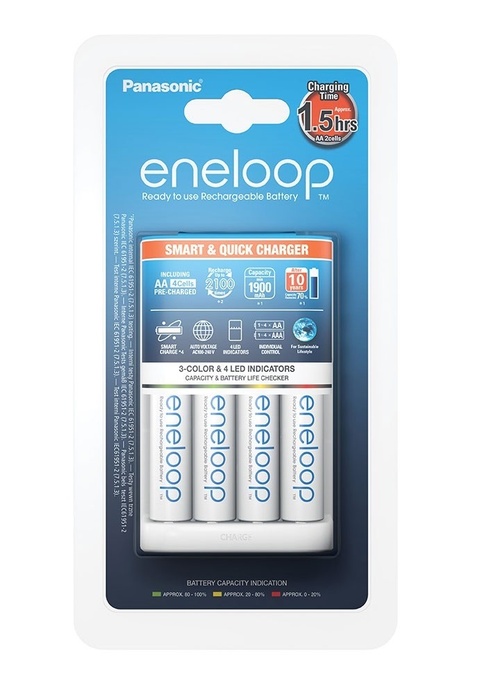 Panasonic Smart-Quick charger (BQ-CC55E)
