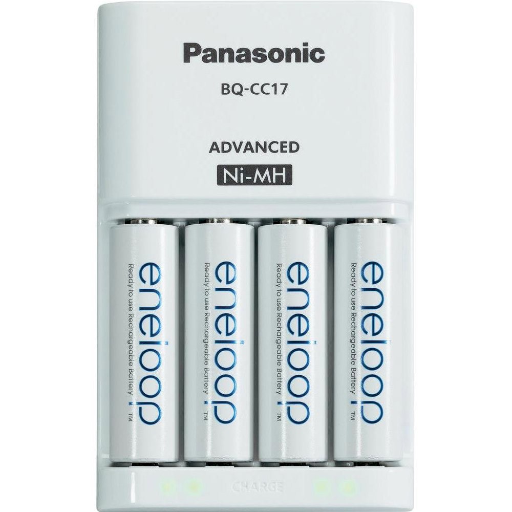Зарядное устройство Panasonic Advanced Charger+ Eneloop 4AA 2000 mAh NI-MH (K-KJ17MCD40E) в Черкассах