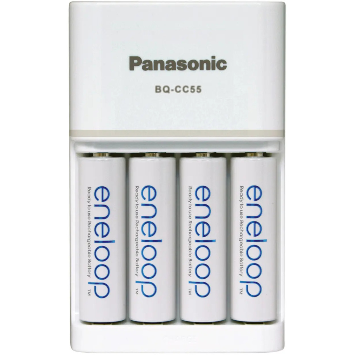 Зарядное устройство Panasonic Smart-Quick Charger+Eneloop 4AA 2000 mAh NI-MH (K-KJ55MCD40E) в интернет-магазине, главное фото