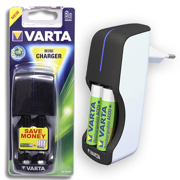 Зарядное устройство Varta Mini Charger empty (57646101401)