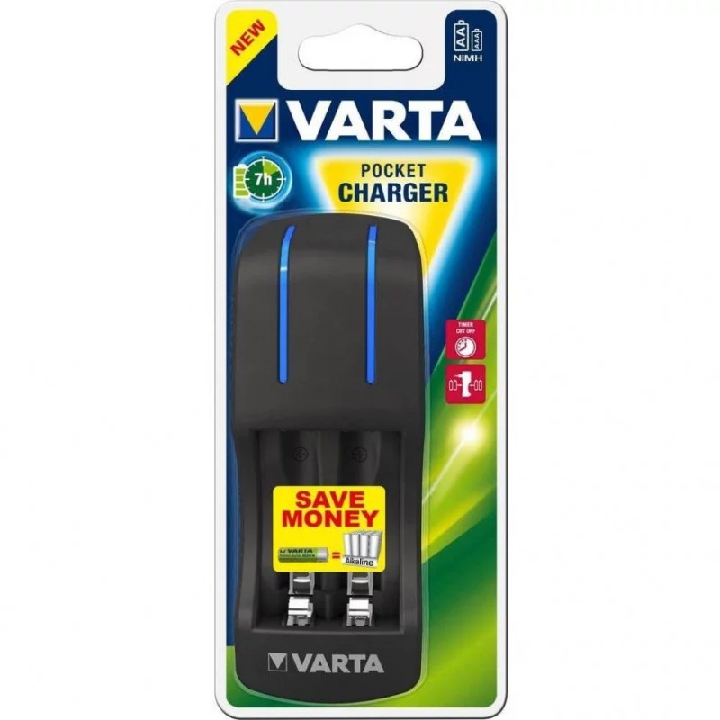 Зарядное устройство Varta Pocket Charger + 4AA 2100 mAh NI-MH (57642101451) в Луцке