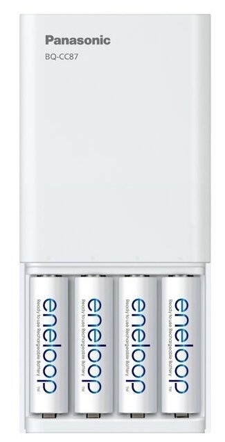 в продажу Зарядний пристрій Panasonic USB in/out з функцією Power Bank (BQ-CC87USB) - фото 3