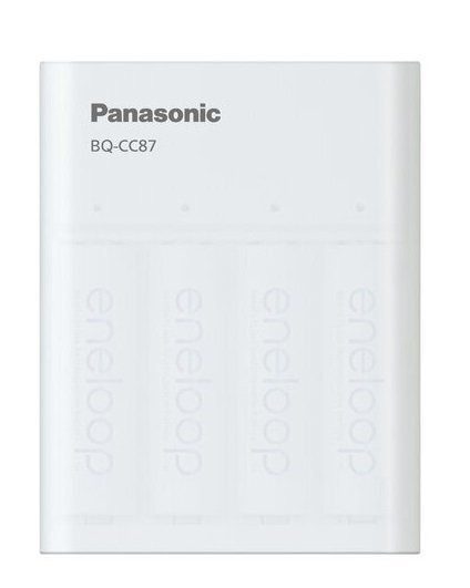 Зарядное устройство Panasonic USB in/out с функцией Power Bank (BQ-CC87USB)