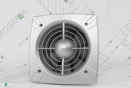 Витяжний вентилятор Blauberg Quatro Hi-Tech Chrome 100 H ціна 6018.00 грн - фотографія 2
