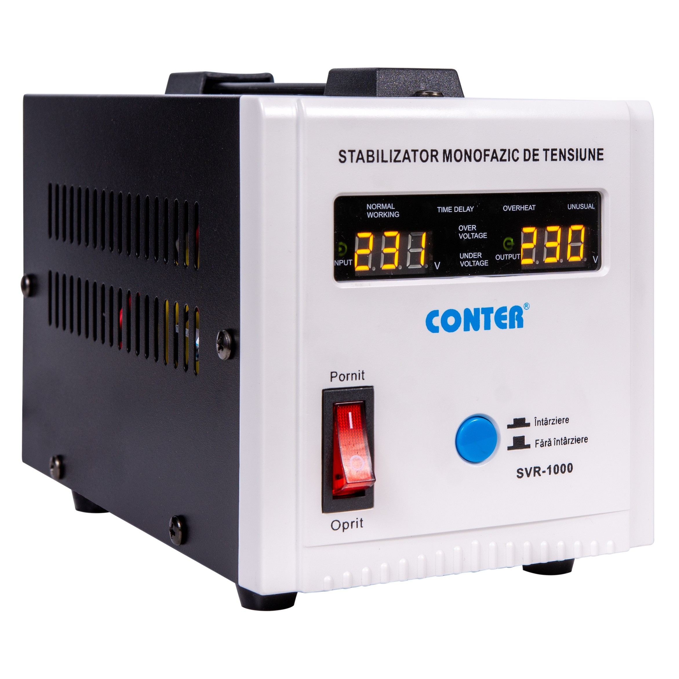 Характеристики стабілізатор напруги Conter SVR-1000VA (CR-SVR-1000)