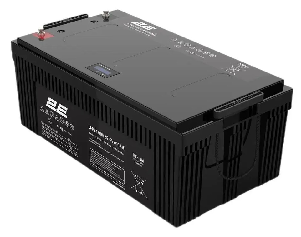 Характеристики аккумуляторная батарея 2E LFP24200 24V/200Ah LCD 8S