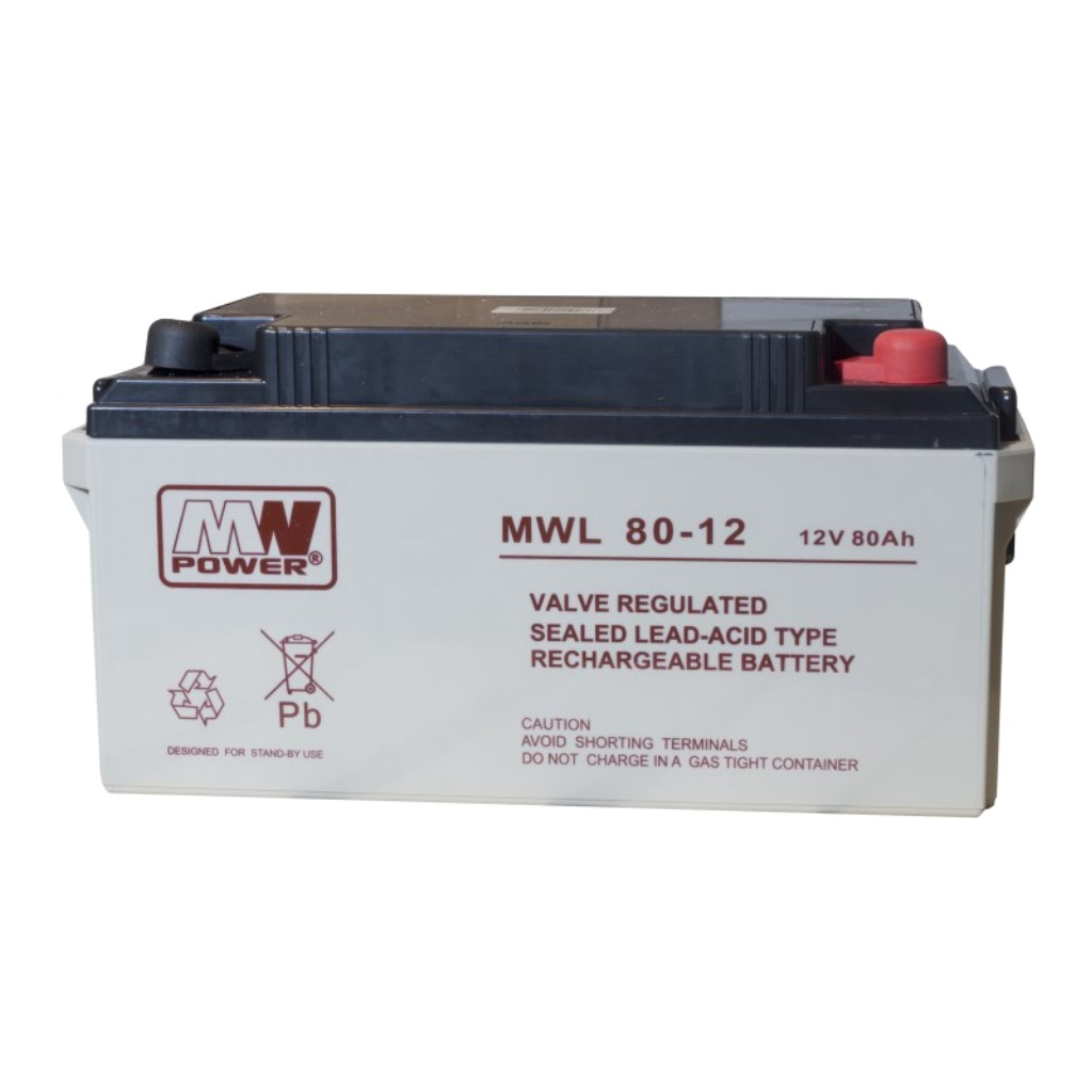 Акумулятор MW Power AGM 12V-80Ah (MWL 80-12h)