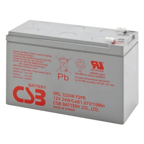 Аккумуляторная батарея CSB 12V 9Ah HRL1234WF2FR