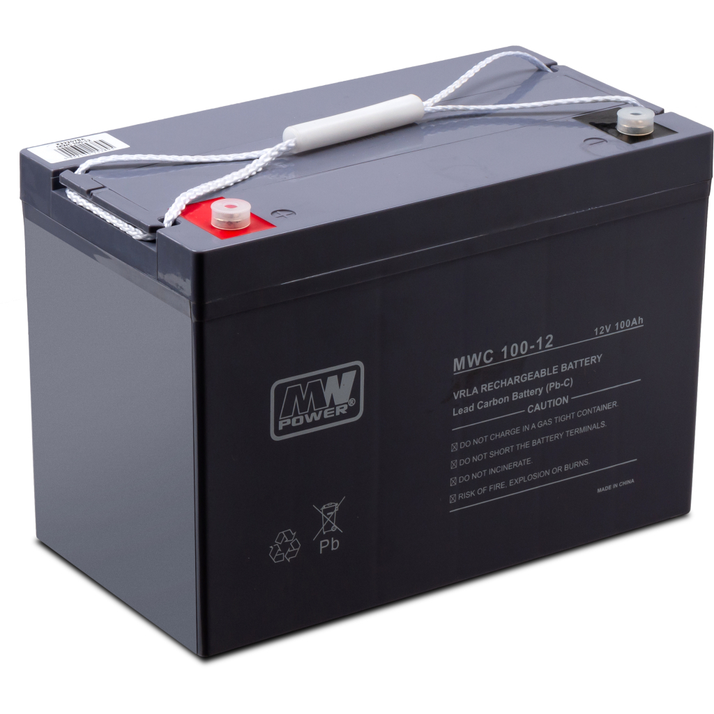 Аккумулятор MW Power MWC Carbon 12V-100Ah (MWC 12-100C) в интернет-магазине, главное фото