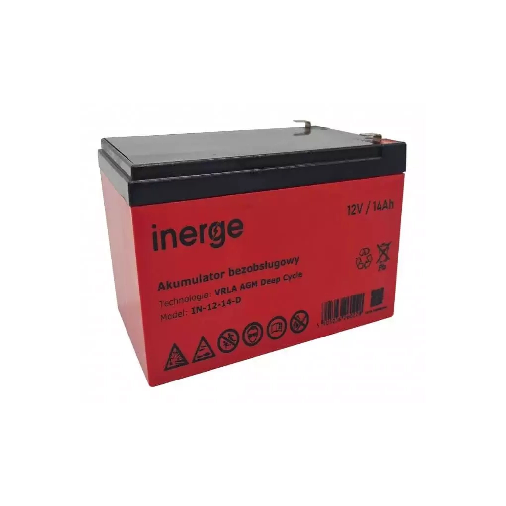 Аккумулятор Inerge AGM 12V-14Ah Deep Cycle (IN-12-14-D) в интернет-магазине, главное фото
