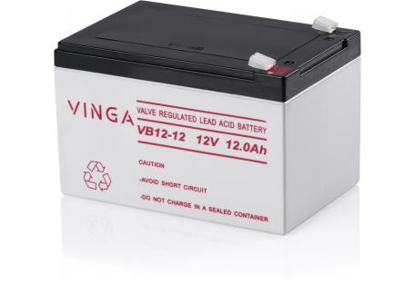 в продажу Акумулятор Vinga 12V 12 Ah (VB12-12) - фото 3