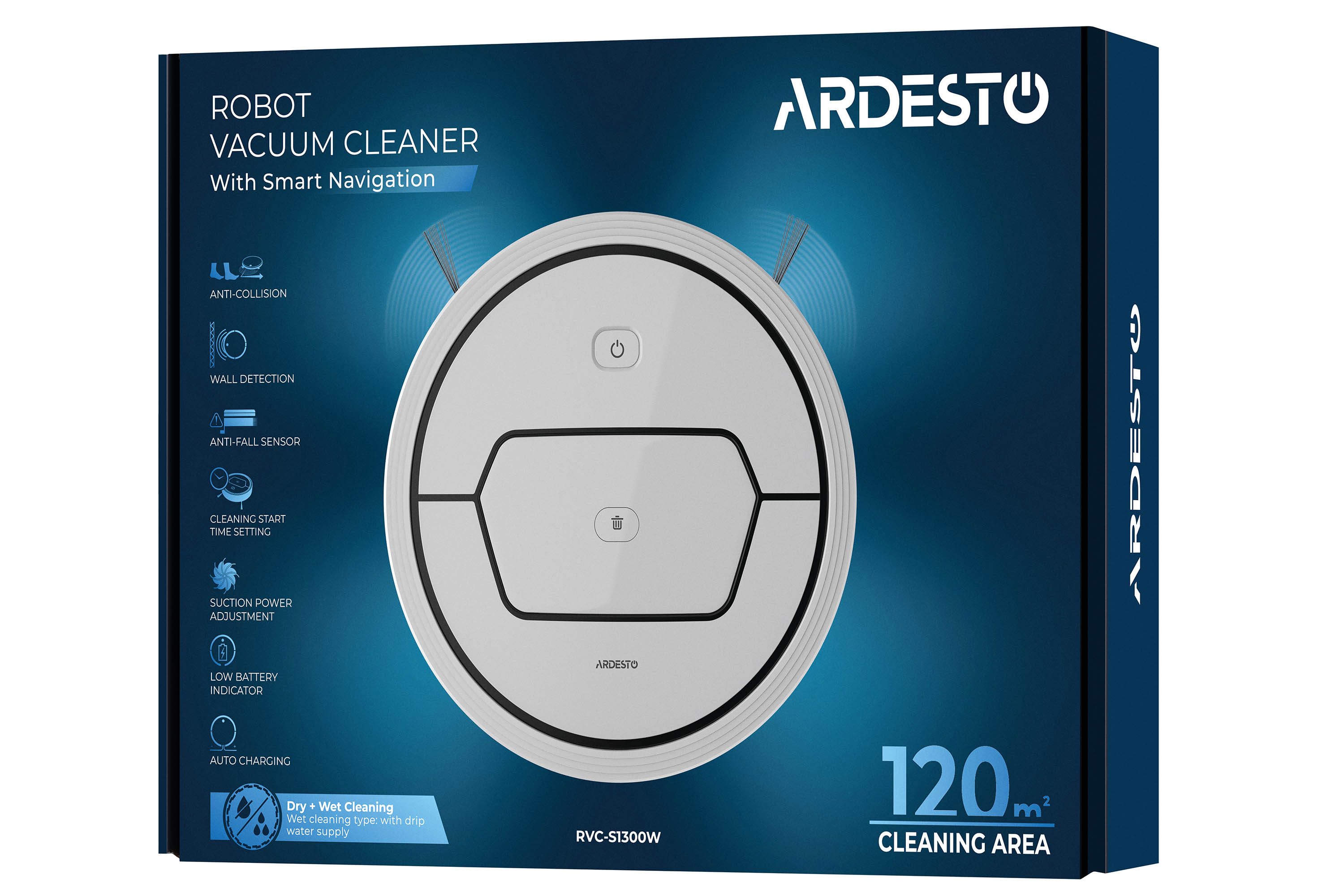 Робот-пылесос Ardesto RVC-S1300W - фото 30