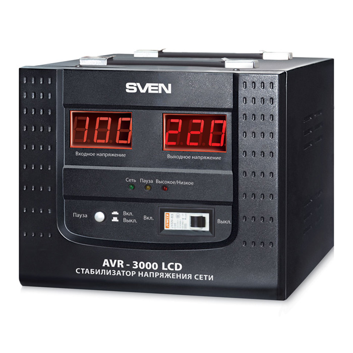 Стабілізатор для комп'ютера Sven AVR-3000 LCD