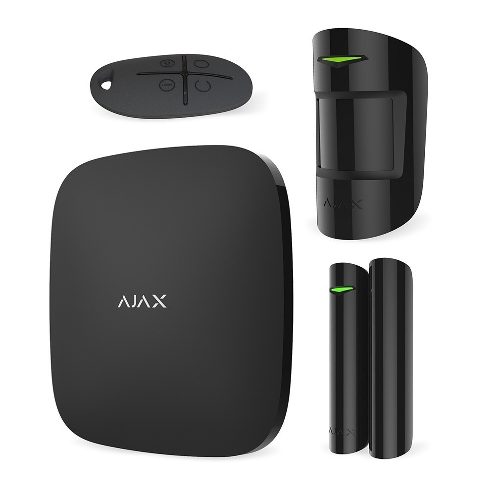 Комплект охоронної сигналізації Ajax StarterKit 2 Black в інтернет-магазині, головне фото