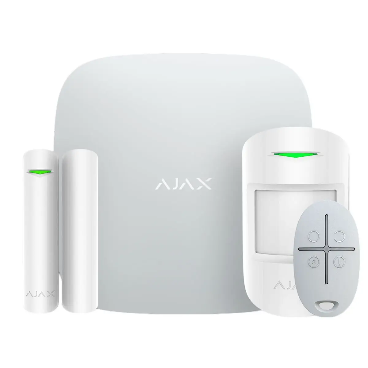 Характеристики комплект охранной сигнализации Ajax StarterKit 2 White