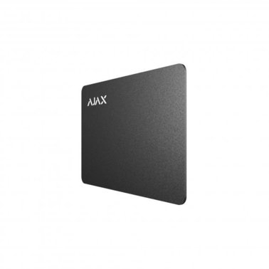 Безконтактна картка управління Ajax Pass Black 3шт ціна 539.00 грн - фотографія 2