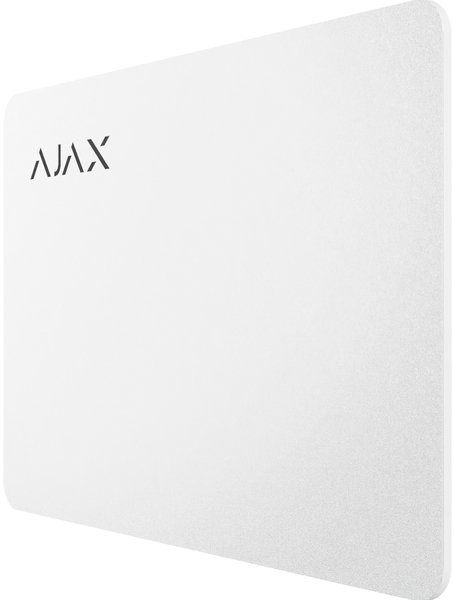 в продаже Бесконтактная карта управления Ajax Pass White 3шт - фото 3