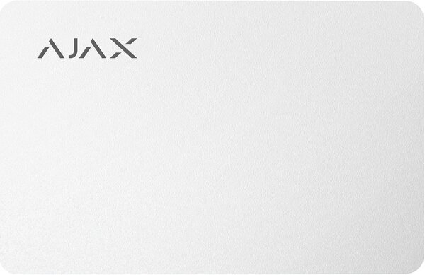 Бесконтактная карта управления Ajax Pass White 3шт
