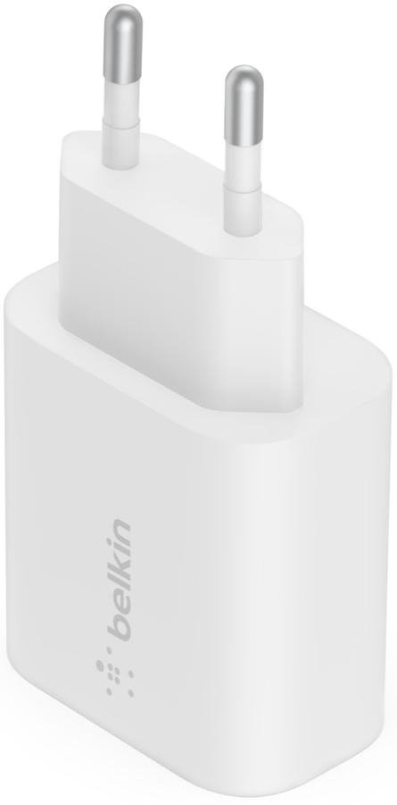 Зарядное устройство Belkin Home Charger 25W USB-C PD PPS, white (VWCA004VFWH) цена 1199 грн - фотография 2