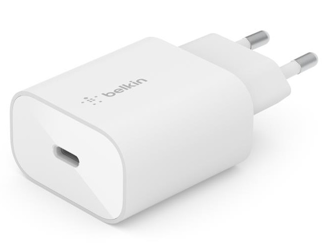 Купить зарядное устройство Belkin Home Charger 25W USB-C PD PPS, white (VWCA004VFWH) в Луцке