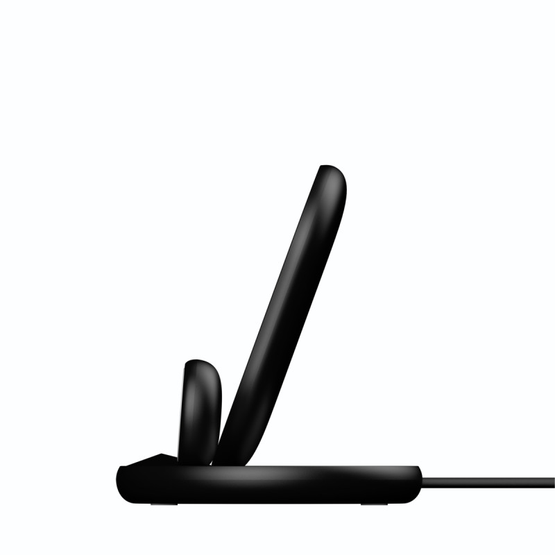 Зарядний пристрій Belkin 3-in-1 Wireless Pad/Stand/Apple Watch (VWIZ001VFBK) ціна 2999 грн - фотографія 2