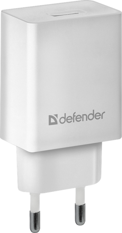Зарядний пристрій Defender 1xUSB 2.1A UPA-21 white (83571)
