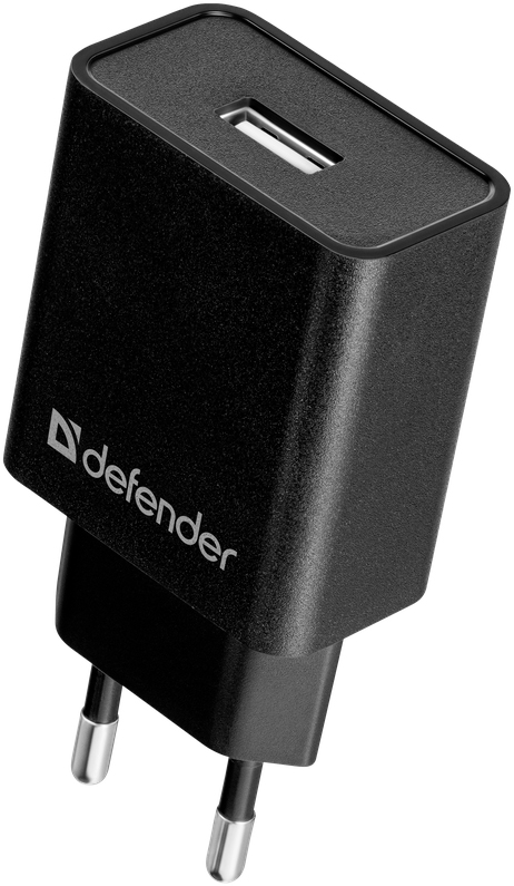 Зарядний пристрій Defender UPC-11 black, 1xUSB 2.1А + micro-USB (83556) ціна 189.00 грн - фотографія 2