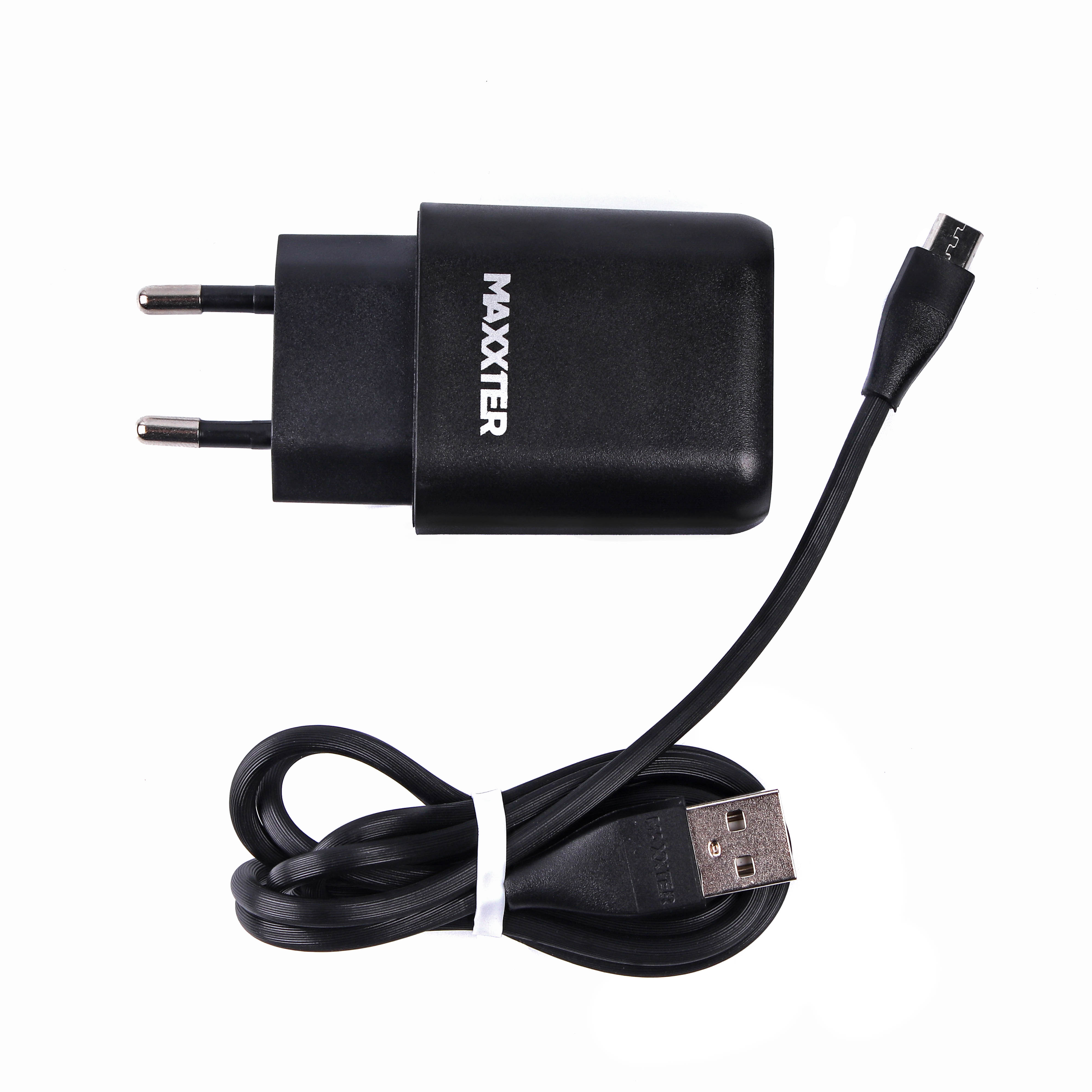 в продаже Зарядное устройство Maxxter 1 USB + cable Micro-USB (WC-QC-AtM-01) - фото 3