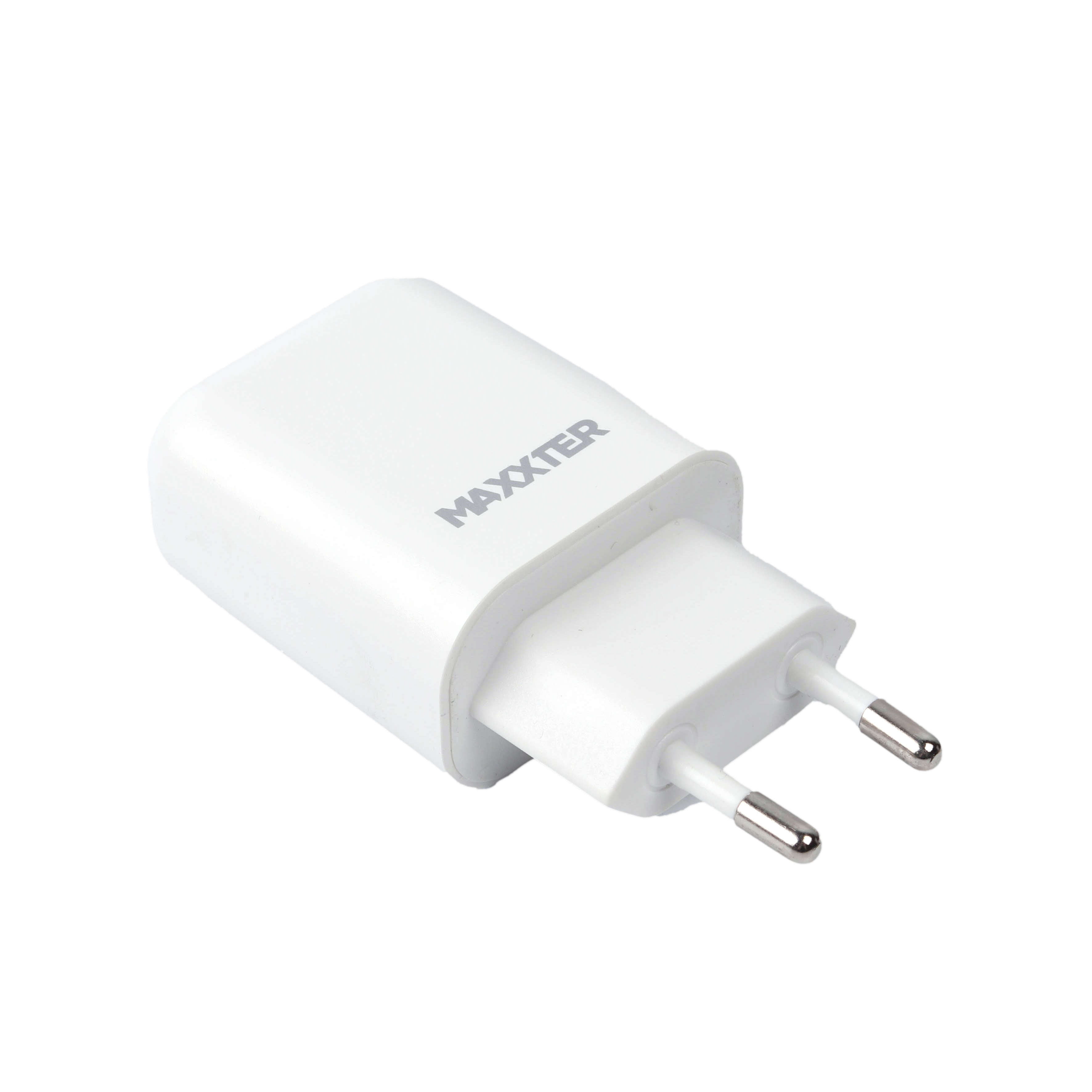 Зарядное устройство Maxxter 1 USB + cable Type-C (WC-QC-AtC-01) цена 189.00 грн - фотография 2