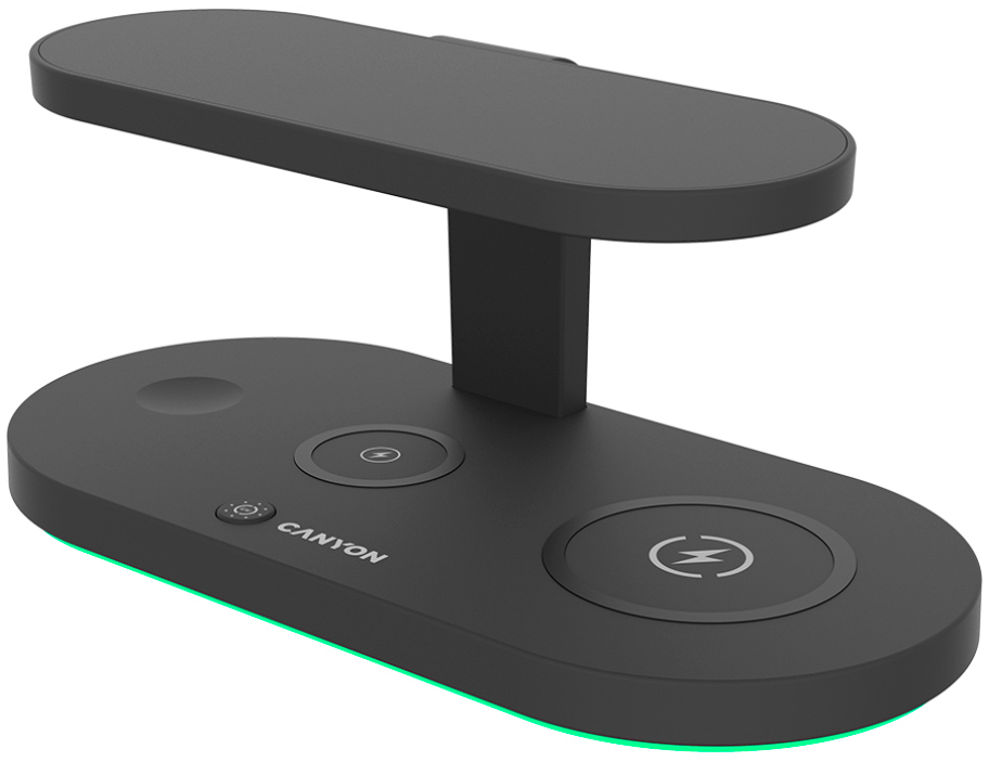 Canyon 5in1 Wireless charger with UV sterilizer (CNS-WCS501B)