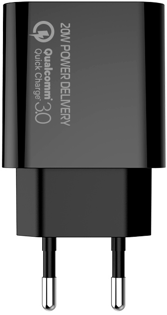 Зарядний пристрій ColorWay PD USB Type-C 20W V2 (CW-CHS026PD-BK) ціна 388 грн - фотографія 2