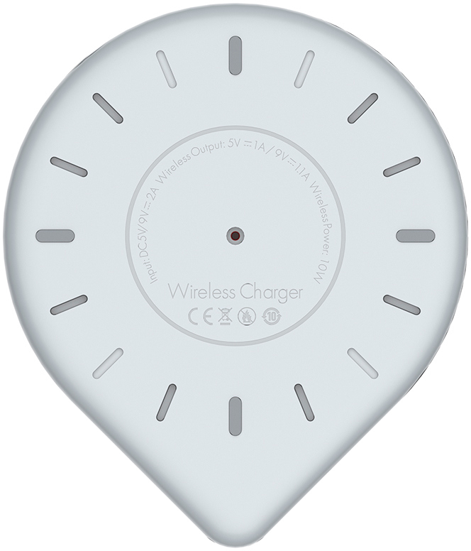 Зарядний пристрій ColorWay Qi Fast Charger 10W LED bedside lamp (CW-CHW20Q-WT) відгуки - зображення 5